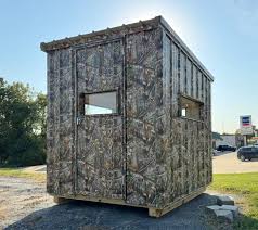Camo Steel Hunting Blind 6x6